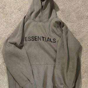 fear of gods essentials hoodie xl